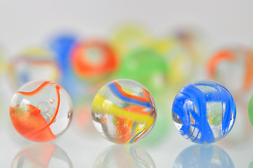 Image showing glass balls