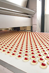 Image showing production cookie in factory