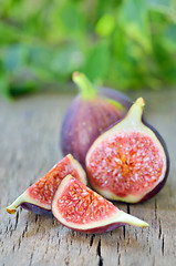Image showing Ripe fresh fig