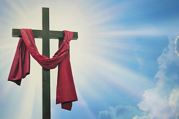 Image showing cross against the sky