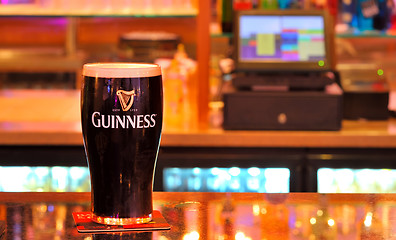 Image showing  Guinness tap