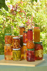 Image showing autumn preserves