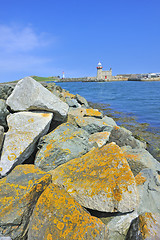 Image showing the lighthouse in howth near dublin, ireland