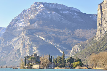 Image showing Toblino castle 