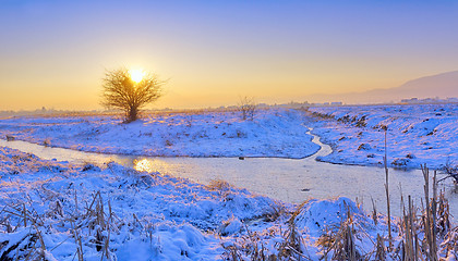 Image showing winter landscape