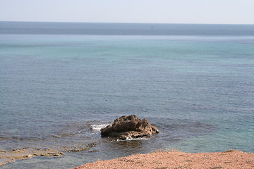 Image showing Beautiful colours of the Mediterranean