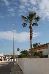 Image showing Street in urbanization Spain