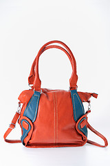 Image showing red ladies handbag