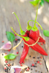 Image showing Chili pepper and spices