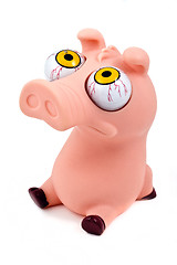 Image showing Funny pig toy 