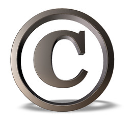 Image showing copyright symbol