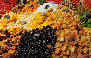 Image showing dried fruit