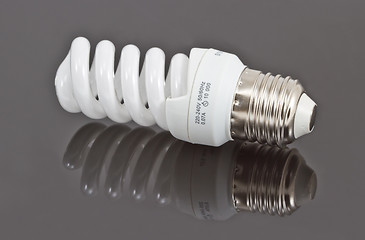 Image showing Energy saving bulb, isolated