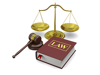 Image showing Law symbols