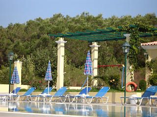 Image showing View of a Swimming Pool