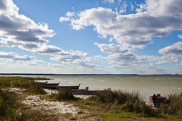 Image showing Fishing boats