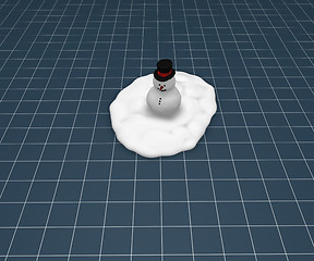 Image showing snowman