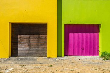 Image showing Bo Kaap, Cape Town 016-Garages