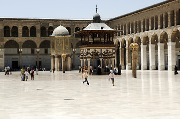 Image showing Old Town Damascus - Omayyad Mosque