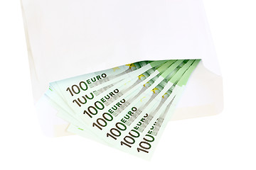 Image showing money in envelope
