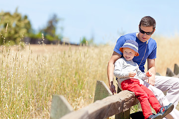 Image showing family at the park