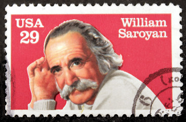 Image showing William Saroyan Stamp