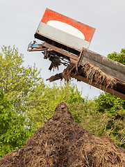 Image showing Heap of cow dung