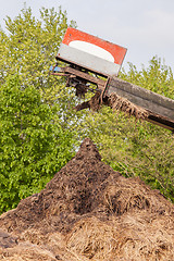 Image showing Heap of cow dung