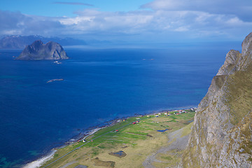 Image showing Lofoten coast