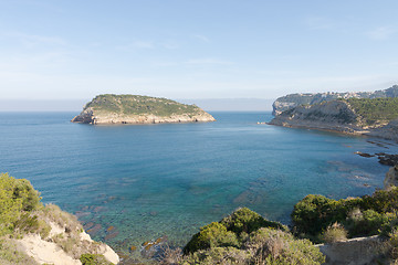 Image showing Idyllic Javea coast