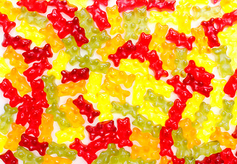 Image showing Gummy bears