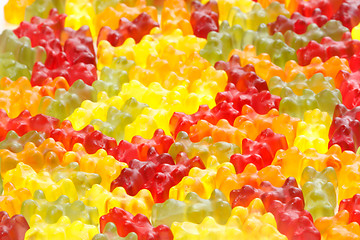 Image showing Gummy bears