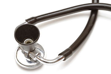 Image showing Medical stethoscope closeup
