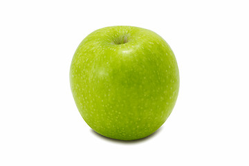 Image showing Green apple, isolated on white background