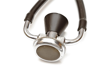 Image showing Medical stethoscope closeup