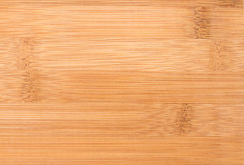 Image showing Wooden bamboo panel