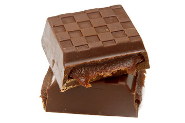 Image showing Dark chocolate