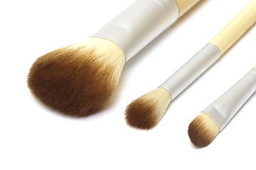 Image showing Makeup brushes