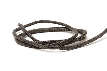 Image showing Black rope