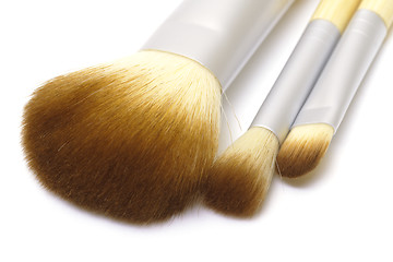 Image showing Makeup brushes