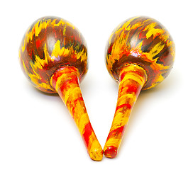 Image showing Exotic maracas