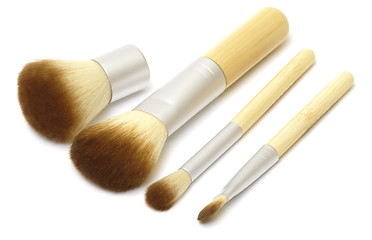 Image showing Makeup brushes