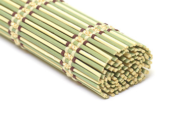 Image showing Bamboo mat 