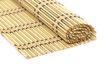 Image showing Bamboo mat 