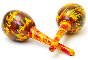 Image showing Exotic maracas