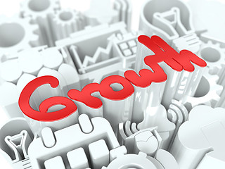 Image showing Growth Concept on White Background.