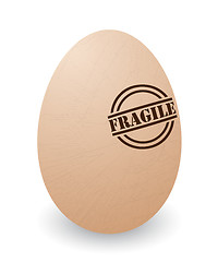 Image showing Fragile egg