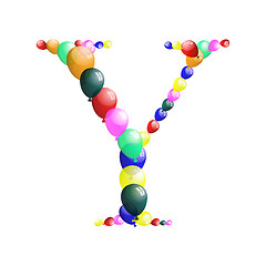 Image showing balloon letter