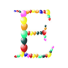 Image showing balloon letter