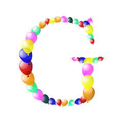 Image showing balloon letter